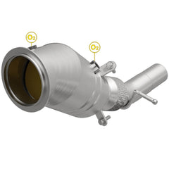 MagnaFlow 52265 OEM Grade Series Direct Fit Stainless Catalytic Converter (3.625" ID/2.375" OD)