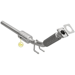 MagnaFlow 52279 OEM Grade Series Direct Fit Stainless Catalytic Converter (2" ID/2" OD)