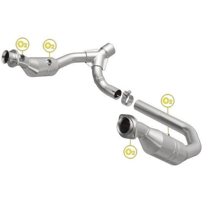 MagnaFlow 52291 Direct Fit OEM Grade Catalytic Converter (2.25" ID/2.25" OD)