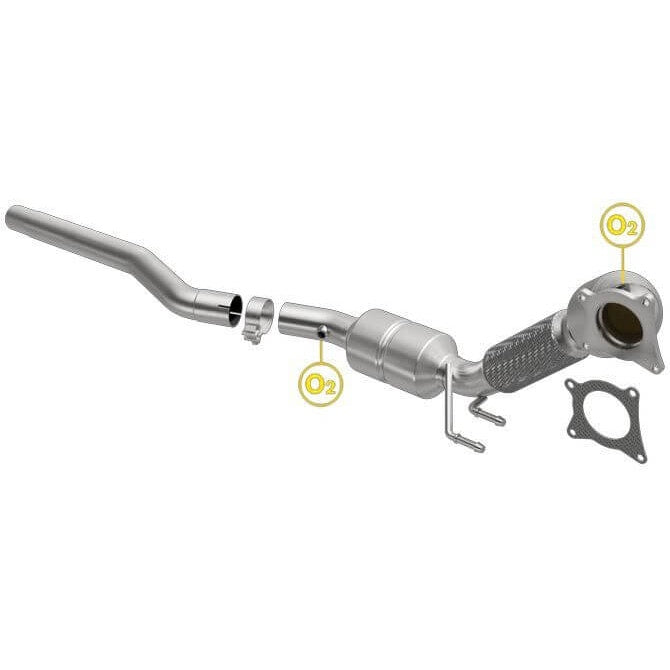 MagnaFlow 52408 Direct Fit OEM Grade Catalytic Converter (3" ID/2.5" OD)