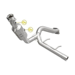 MagnaFlow 52418 Direct Fit OEM Grade Catalytic Converter (2.5" ID/2.5" OD)