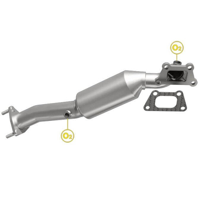 MagnaFlow 52610 OEM Grade Series Direct Fit Stainless Catalytic Converter (2.25" ID/2.5" OD)