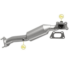 MagnaFlow 52610 OEM Grade Series Direct Fit Stainless Catalytic Converter (2.25" ID/2.5" OD)