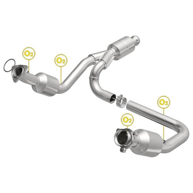 MagnaFlow 52642 OEM Grade Series Direct Fit Stainless Catalytic Converter (2.5" ID/2.5" OD)