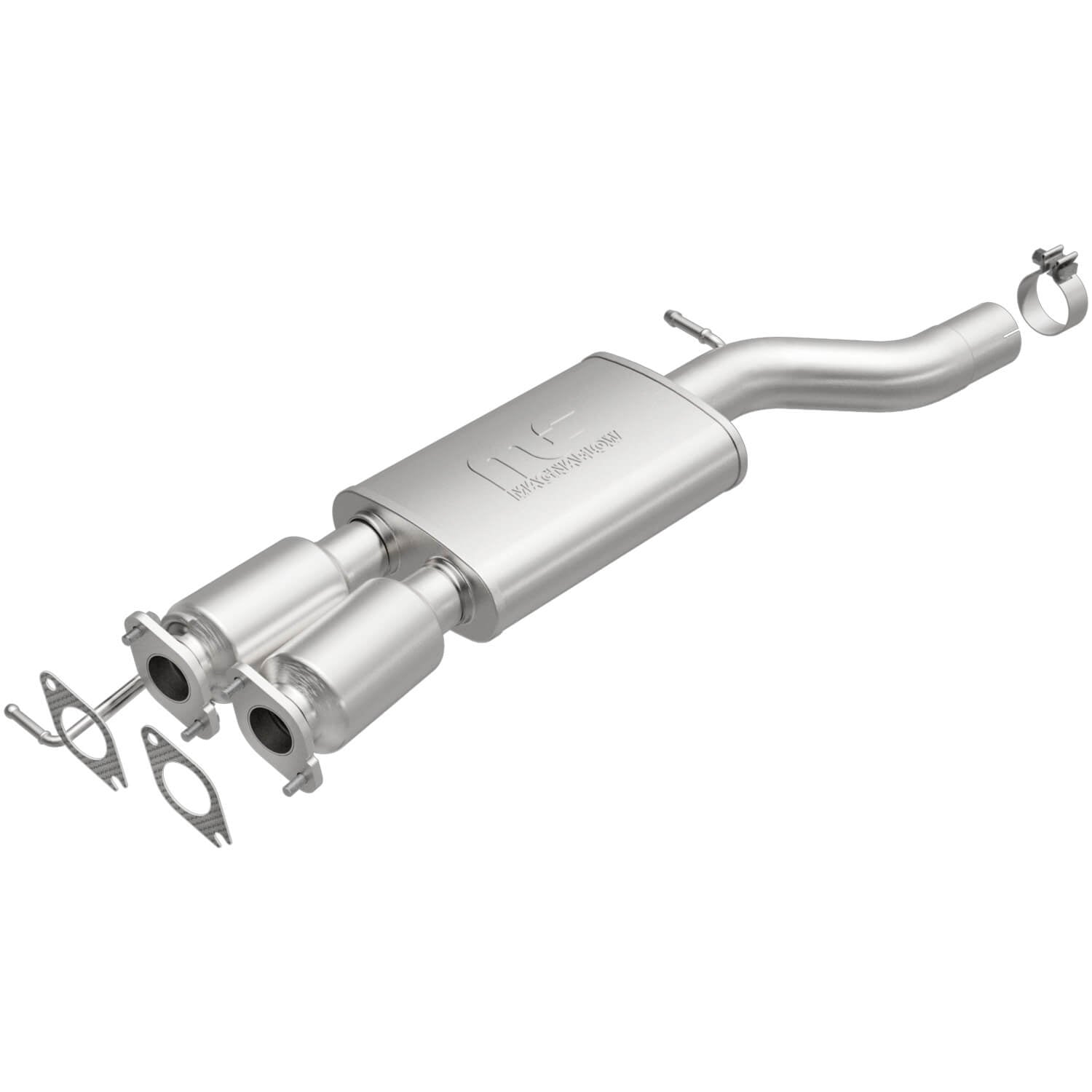 MagnaFlow 52719 OEM Grade Series Direct Fit Stainless Catalytic Converter (2.5" ID/2.5" OD)