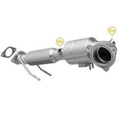 MagnaFlow 52974 OEM Grade Series Direct Fit Stainless Catalytic Converter (3" ID/2.5" OD)