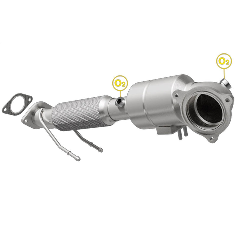 MagnaFlow 52974 OEM Grade Series Direct Fit Stainless Catalytic Converter (3" ID/2.5" OD)