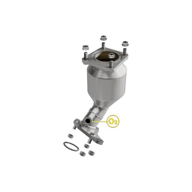 MagnaFlow 551129 Direct Fit California Stainless Catalytic Converter (3" ID/2" OD)