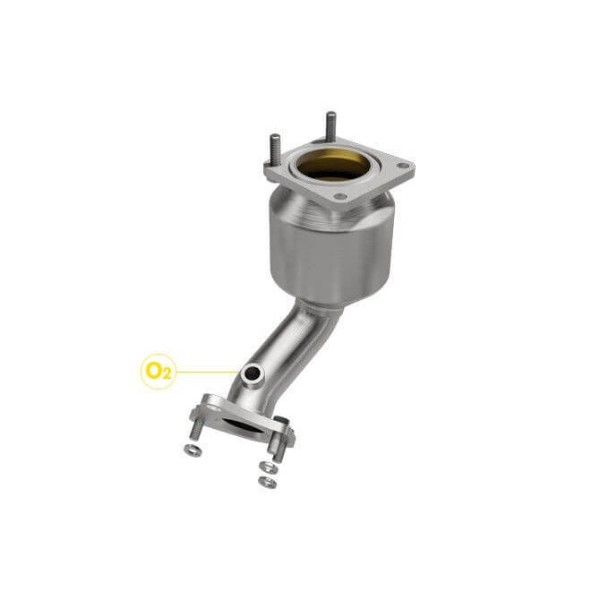 MagnaFlow 551163 Direct Fit California Stainless Catalytic Converter (3" ID/2" OD)