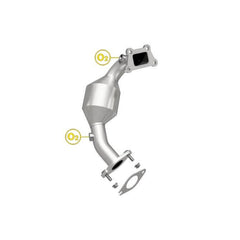 MagnaFlow 551184 Direct Fit California Stainless Catalytic Converter (2" ID/2" OD)