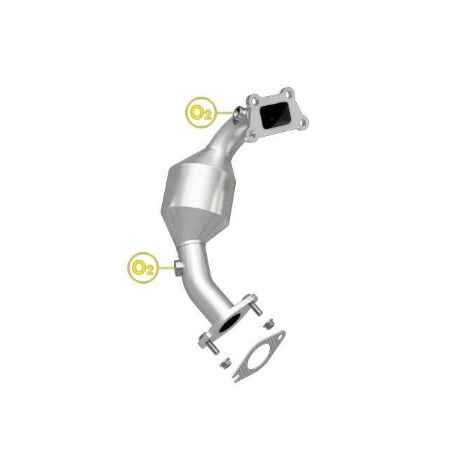 MagnaFlow 551184 Direct Fit California Stainless Catalytic Converter (2" ID/2" OD)