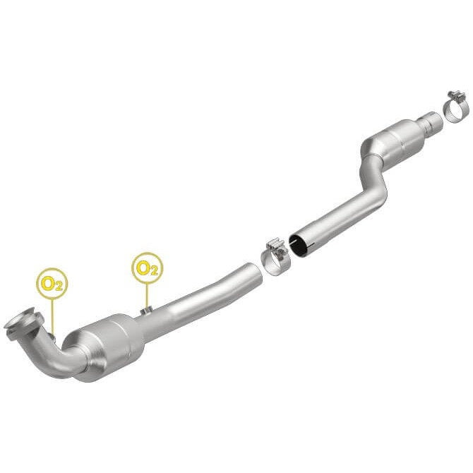 MagnaFlow 551202 Direct Fit California Stainless Catalytic Converter (2" ID/2.25" OD)