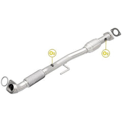 MagnaFlow 93257 Heavy Metal Direct Fit Catalytic Converter (2.5" ID/2.5" OD)