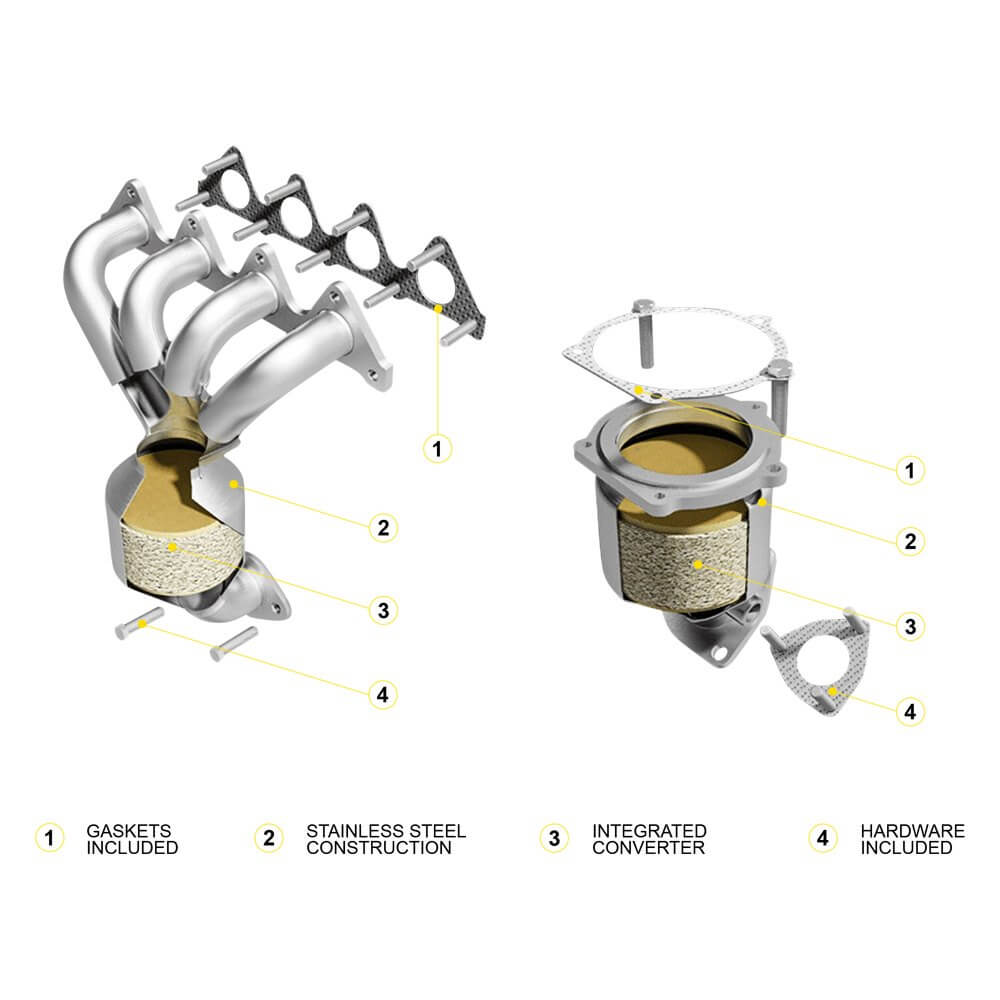 MagnaFlow 22-018 OEM Grade Direct Fit Catalytic Converter
