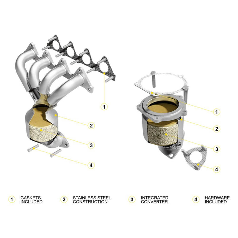 MagnaFlow 52743 OEM Grade Direct Fit Catalytic Converter