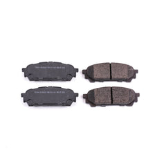 Power Stop 16-1004 Z16 Evolution Ceramic Clean Ride Scorched Brake Pads (Rear) for 2005 Saab 9-2X Aero, Linear product image