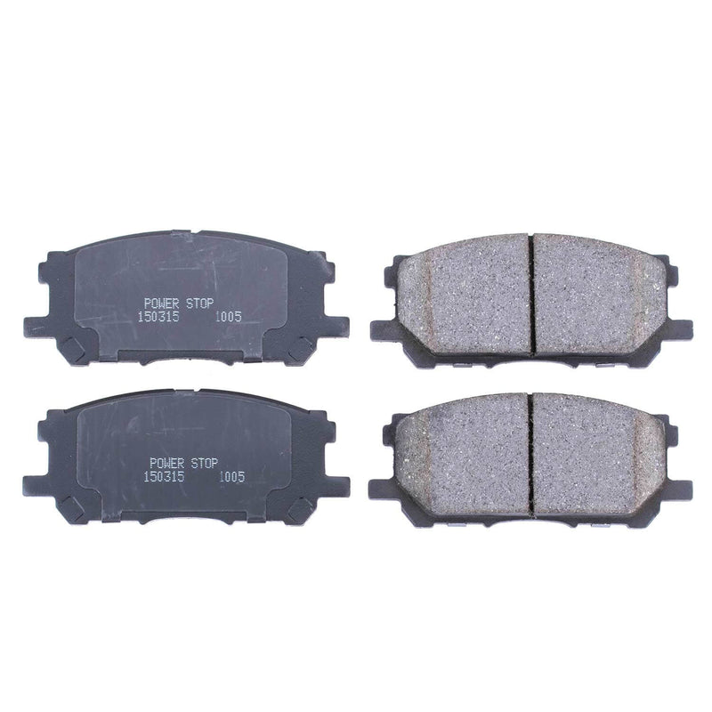 Power Stop 16-1005 Z16 Evolution Ceramic Clean Ride Scorched Brake Pads (Front) for 2004-2006 Lexus RX330 Base product image