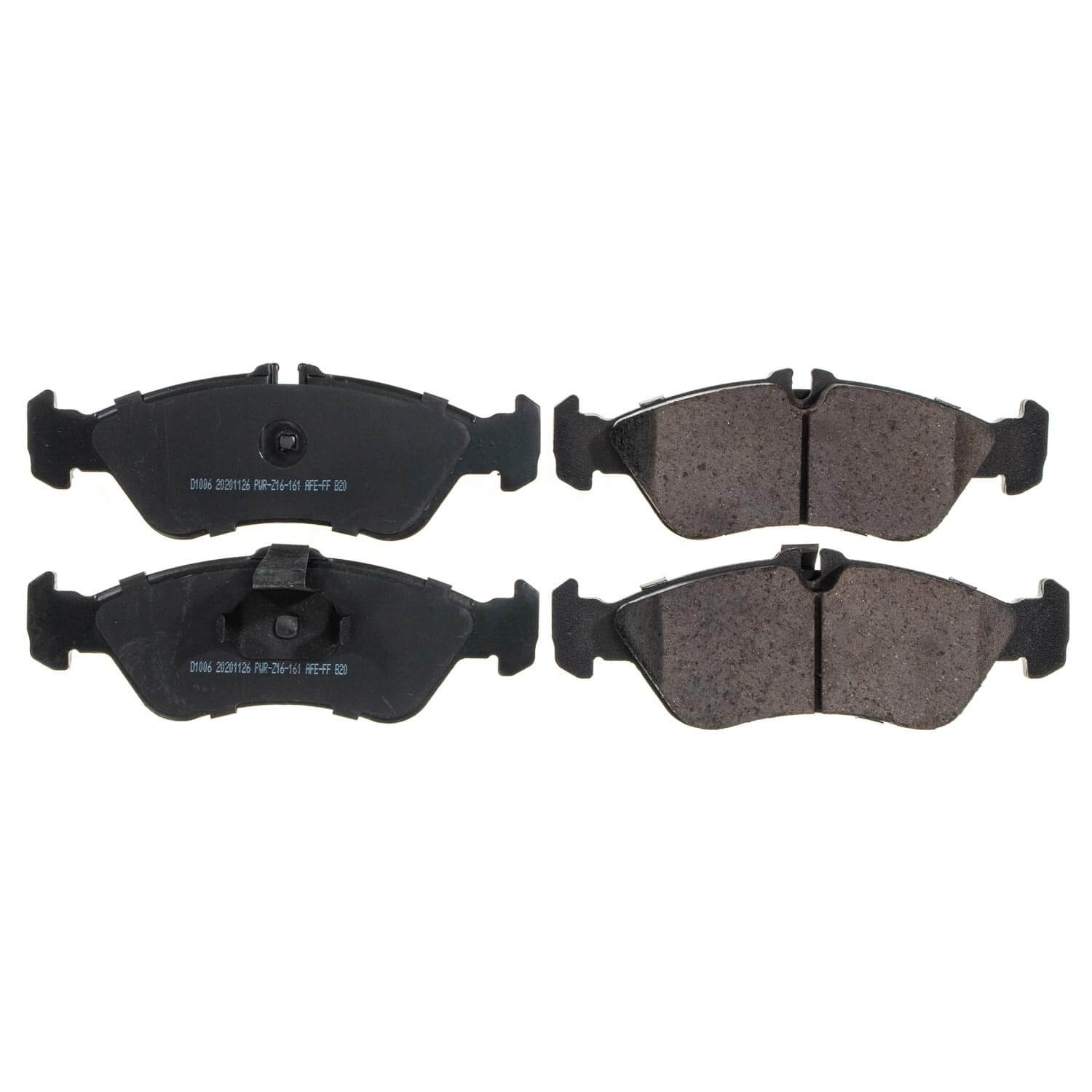 Power Stop 16-1006 Z16 Evolution Ceramic Clean Ride Scorched Brake Pads - Pin Type (Rear) for 2003-2006 Dodge Sprinter 2500 Base product image