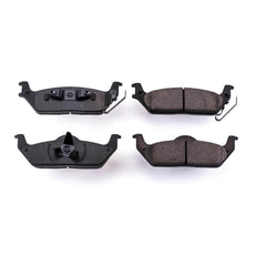 Power Stop 16-1012 Z16 Evolution Ceramic Clean Ride Scorched Brake Pads (Rear) for 2004 Ford F-150 FX4, Lariat, Stx, XL, XLT product image