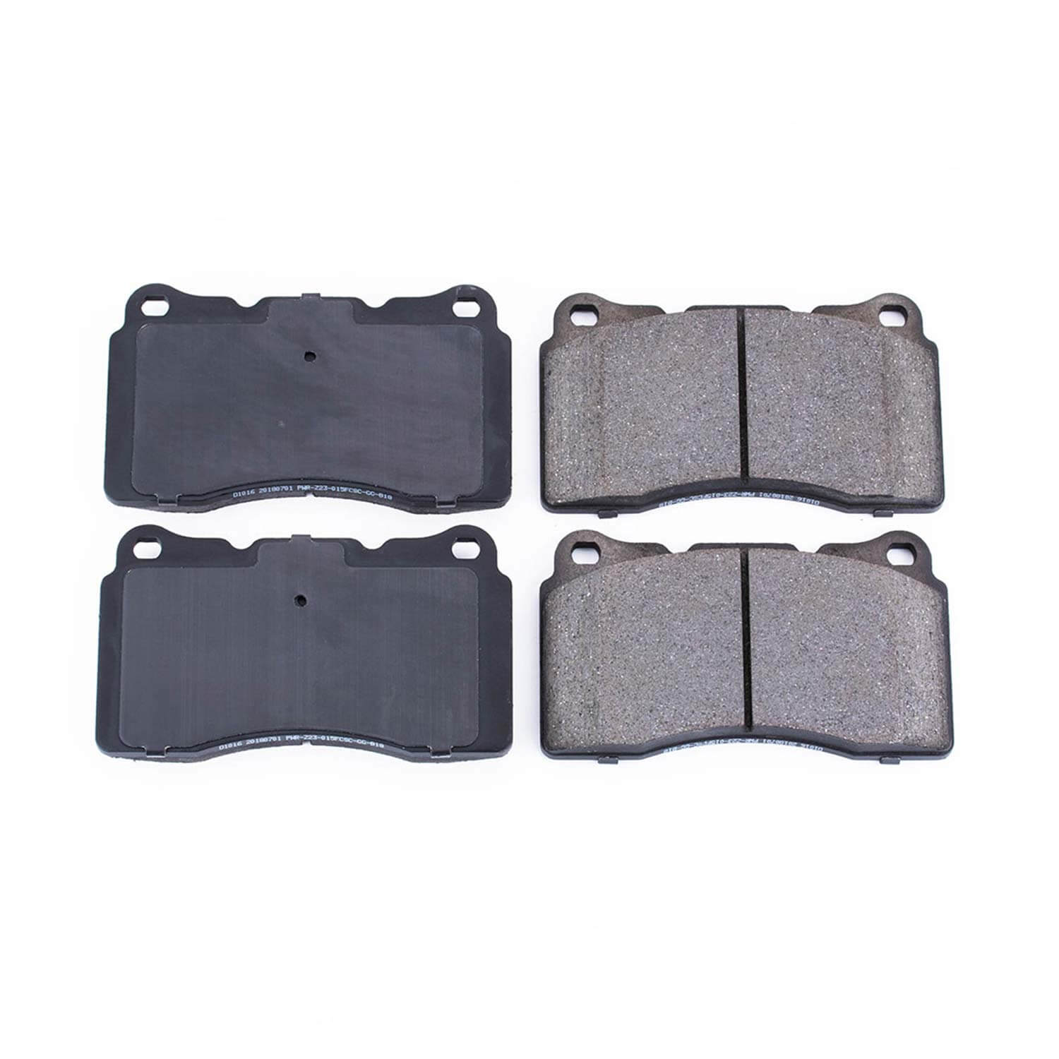Power Stop 16-1016 Z16 Evolution Ceramic Clean Ride Scorched Brake Pads (Front) for 2004-2007 Volvo S60 R product image