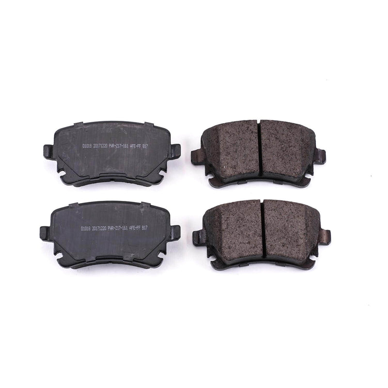 Power Stop 16-1018 Z16 Evolution Ceramic Clean Ride Scorched Brake Pads (Rear) for 2005-2008 Audi A6 Quattro Base product image