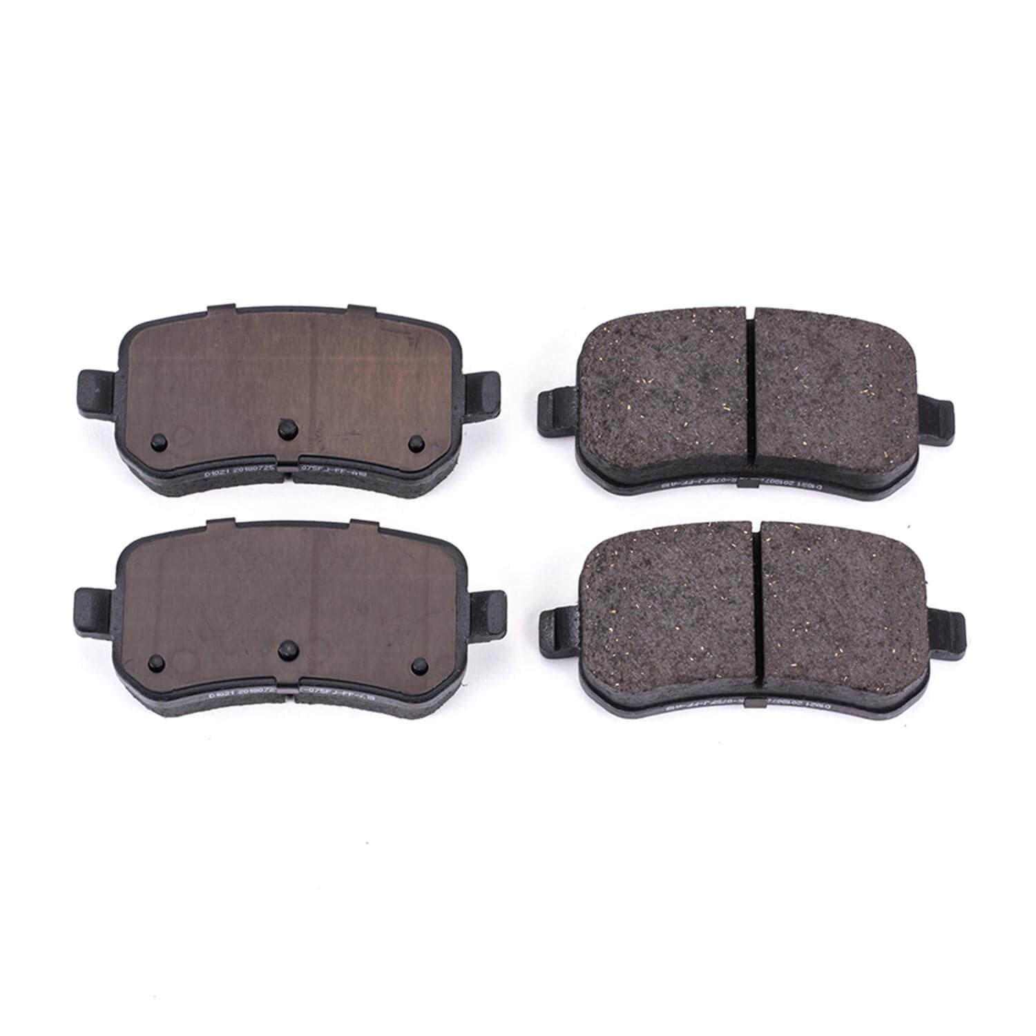 Power Stop 16-1021 Z16 Evolution Ceramic Clean Ride Scorched Brake Pads (Rear) for 2004-2005 Ford Freestar Base, Limited, S, SE, SEL, Ses product image