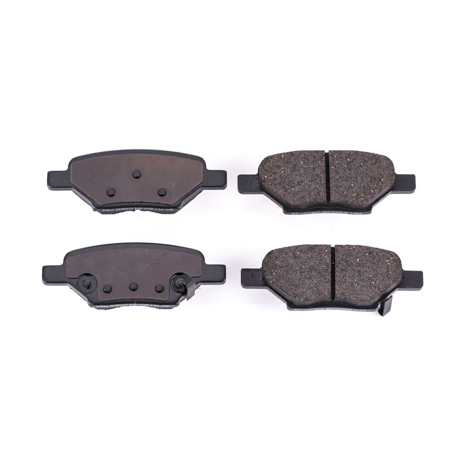 Power Stop 16-1033 Z16 Evolution Ceramic Clean Ride Scorched Brake Pads (Rear) for 2005-2007 Chevrolet Cobalt SS Rear Disc product image