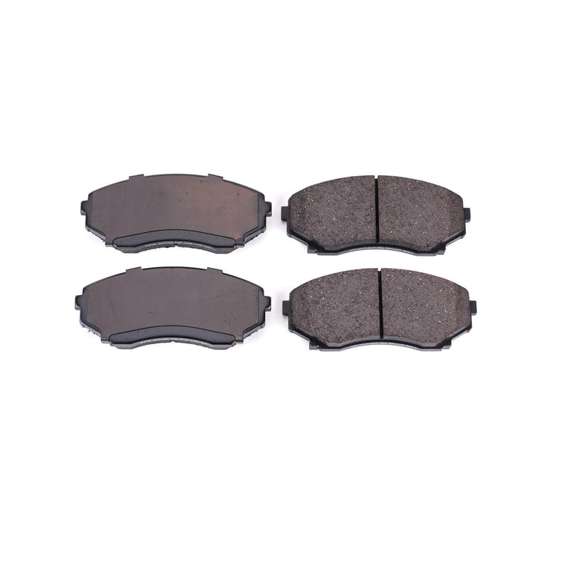 Power Stop 16-1038 Z16 Evolution Ceramic Clean Ride Scorched Brake Pads (Front) for 1992-1993 Mazda Mpv Passenger 4 Wheel Drive product image