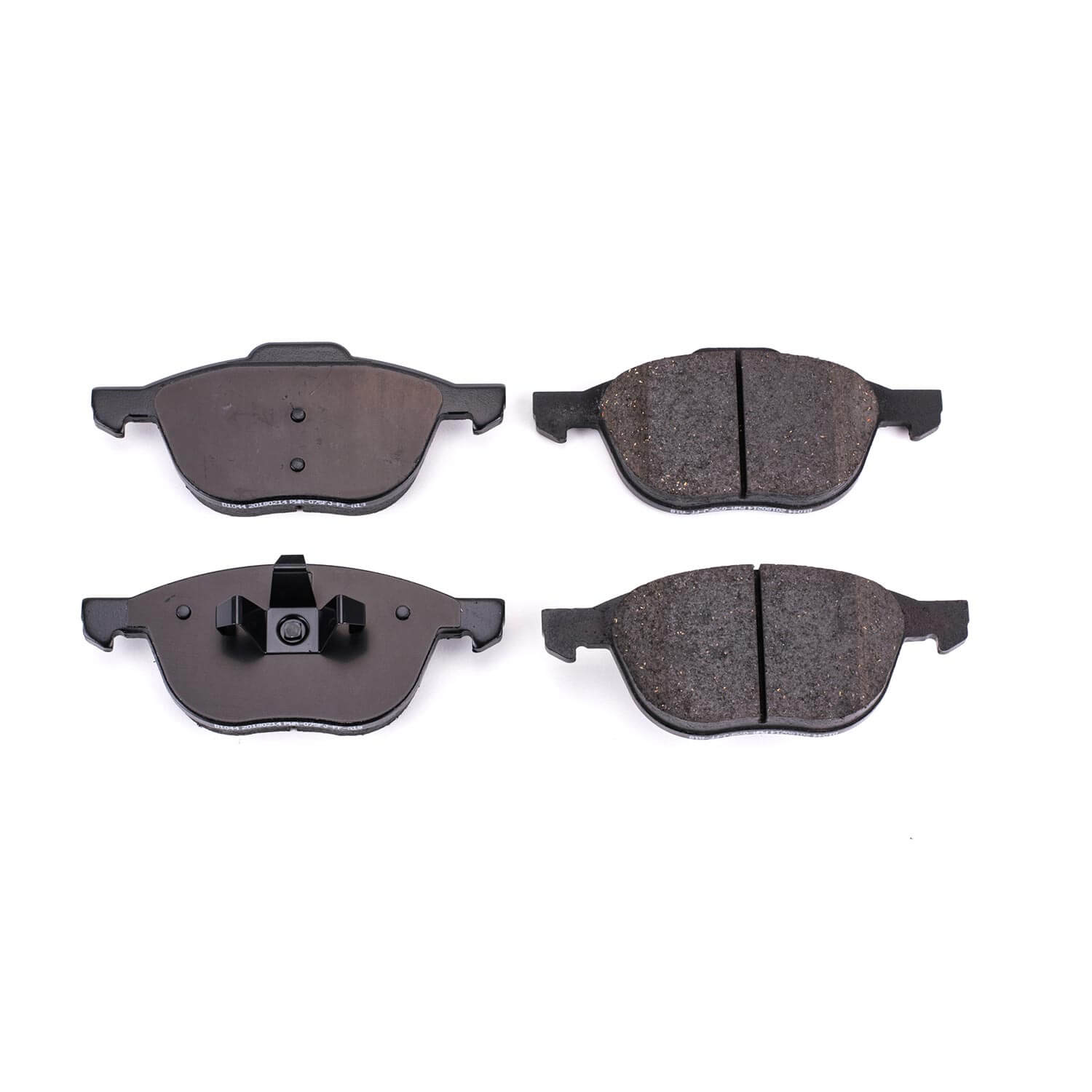 Power Stop 16-1044 Z16 Evolution Ceramic Clean Ride Scorched Brake Pads (Front) for 2013-2016 Ford C-Max Energi SEL, Hybrid SE, Hybrid SEL product image