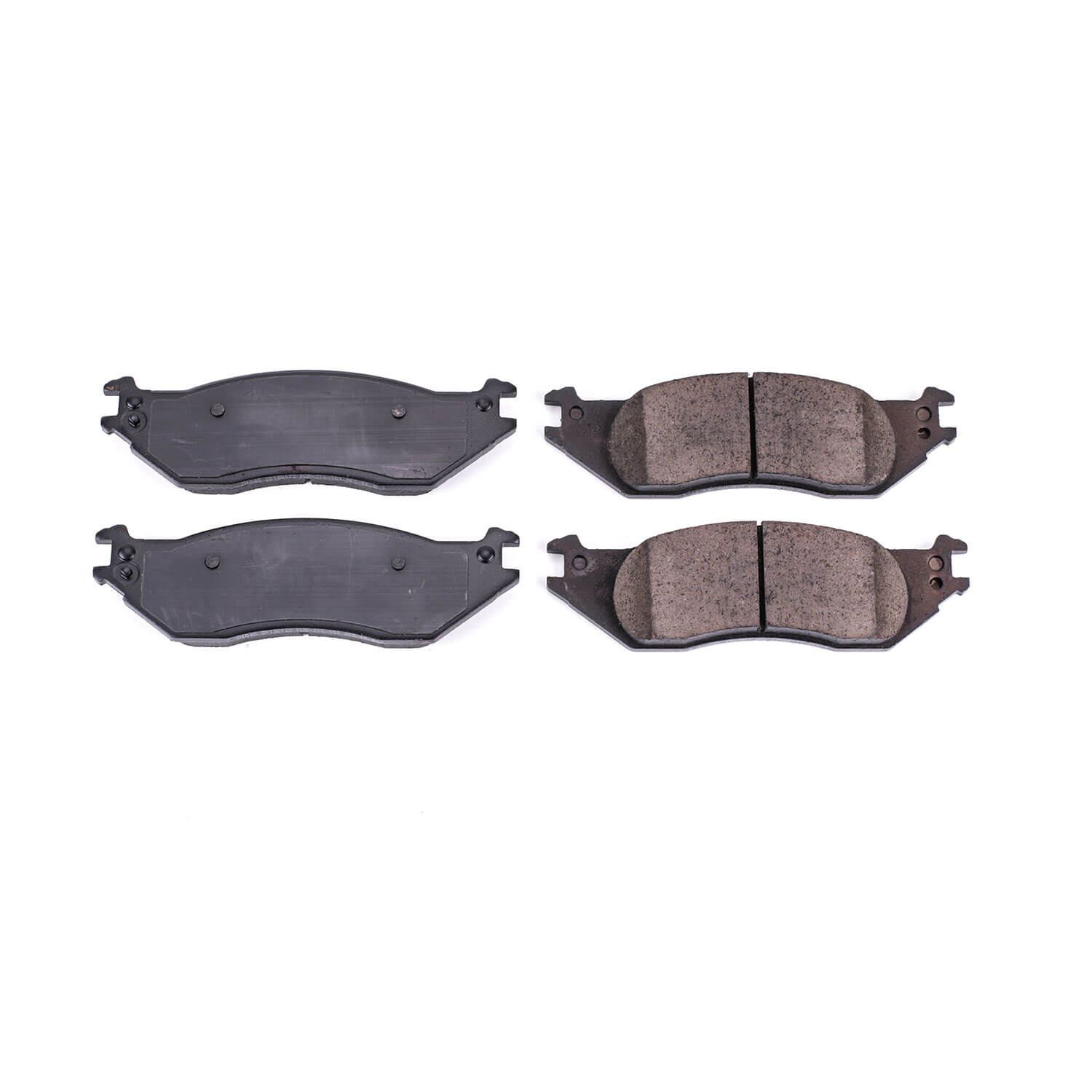 Power Stop 16-1045 Z16 Evolution Ceramic Clean Ride Scorched Brake Pads (Front) for 2004-2005 Ford E-150 Econoline Base product image