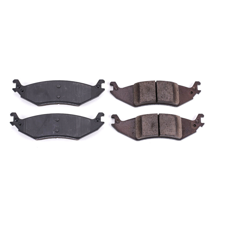 Power Stop 16-1046 Z16 Evolution Ceramic Clean Ride Scorched Brake Pads (Rear) for 2004-2005 Ford E-150 Econoline Base product image