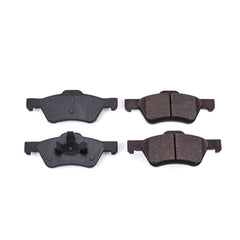 Power Stop 16-1047 Z16 Evolution Ceramic Clean Ride Scorched Brake Pads (Front) for 2005 Ford Escape Hybrid, Limited, Xls, XLT, XLT No Boundaries, XLT Sport Rear Disc, Rear Drum product image