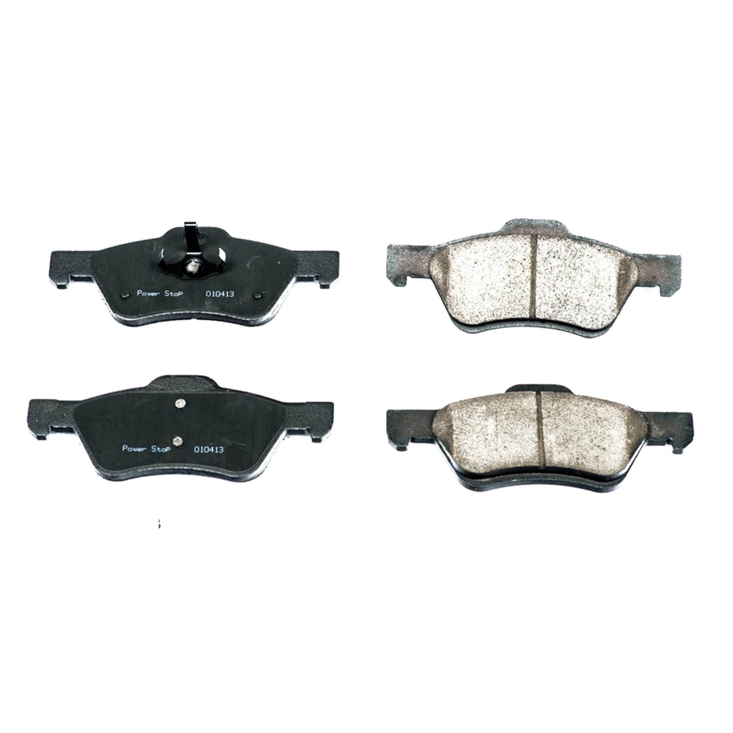 Power Stop 16-1047B Z16 Evolution Ceramic Clean Ride Scorched Brake Pads (Front) for 2010-2012 Ford Escape Limited, Xls, XLT product image