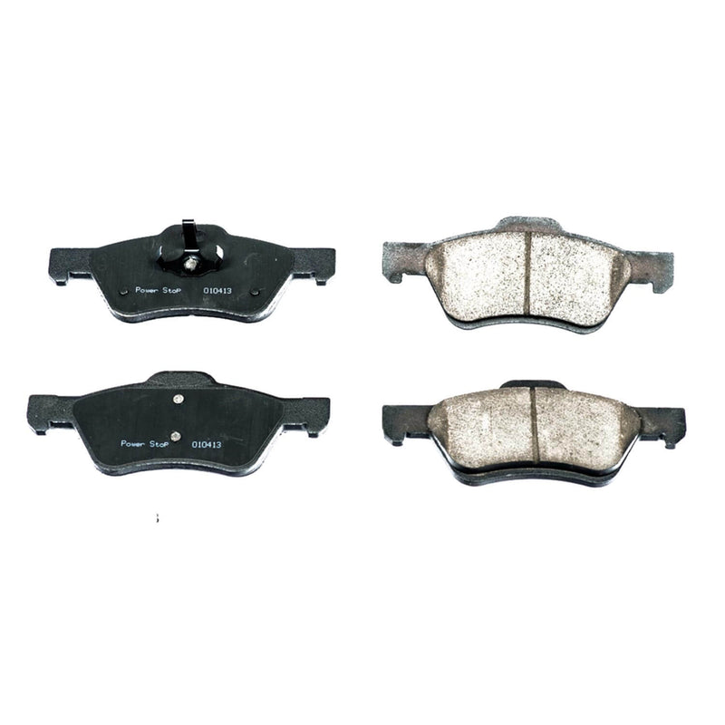 Power Stop 16-1047B Z16 Evolution Ceramic Clean Ride Scorched Brake Pads (Front) for 2010-2012 Ford Escape Limited, Xls, XLT product image