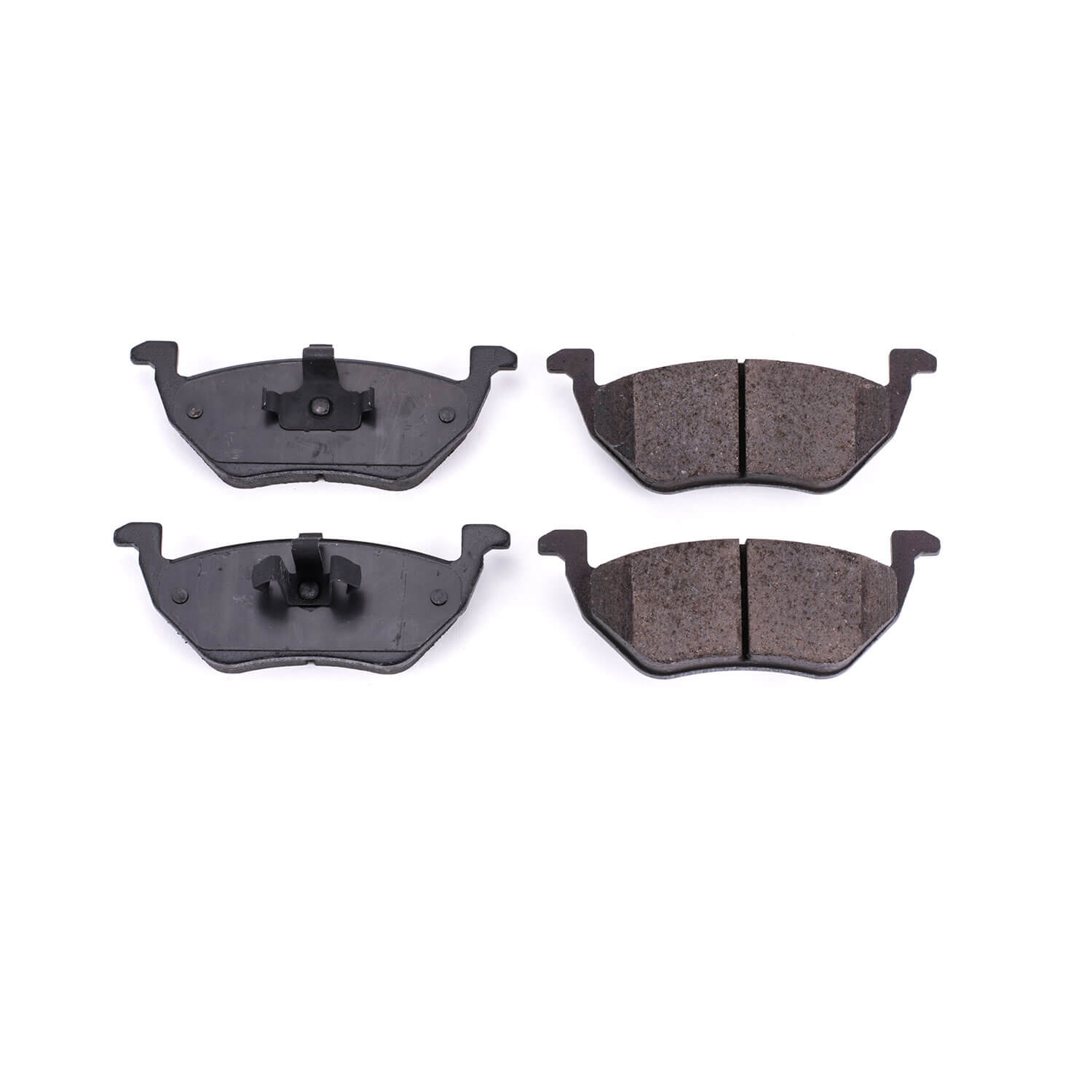 Power Stop 16-1055 Z16 Evolution Ceramic Clean Ride Scorched Brake Pads (Rear) for 2005 Ford Escape Hybrid, Limited, Xls, XLT, XLT No Boundaries, XLT Sport Rear Disc product image