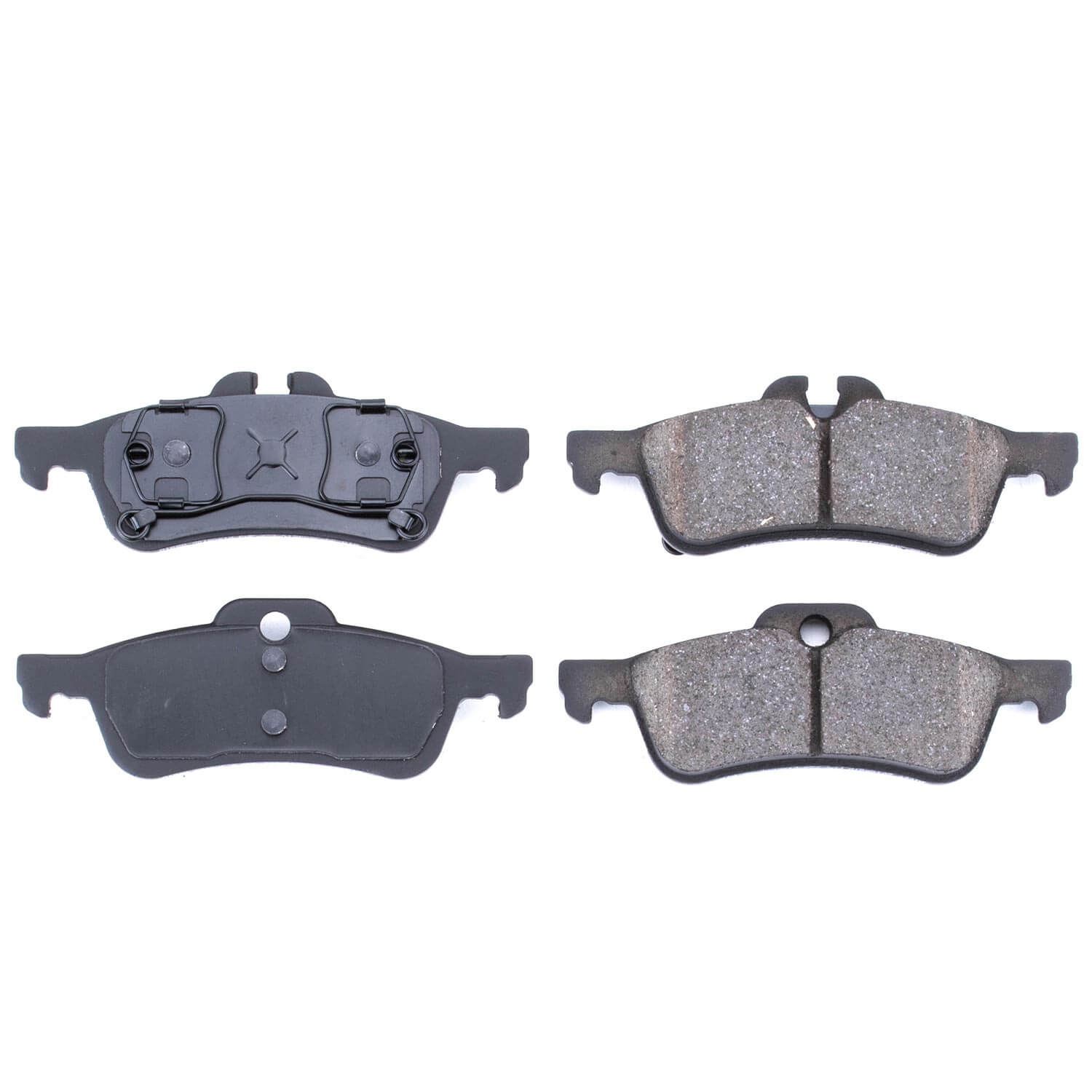 Power Stop 16-1060 Z16 Evolution Ceramic Clean Ride Scorched Brake Pads (Rear) for 2004-2006 MINI Cooper Base, S Convertible product image