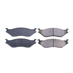 Power Stop 16-1066 Z16 Evolution Ceramic Clean Ride Scorched Brake Pads (Front) for 2005-2007 Ford F-450 Super Duty Lariat, XL, XLT product image
