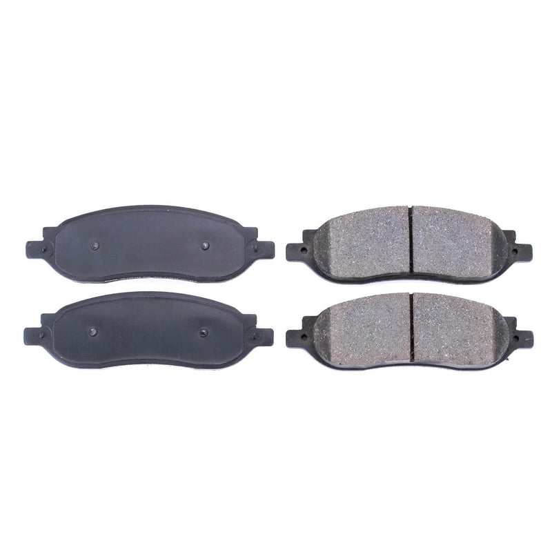 Power Stop 16-1068 Z16 Evolution Ceramic Clean Ride Scorched Brake Pads (Rear) for 2005-2007 Ford F-250 Super Duty Harley-Davidson Edition, King Ranch, Lariat, XL, XLT product image