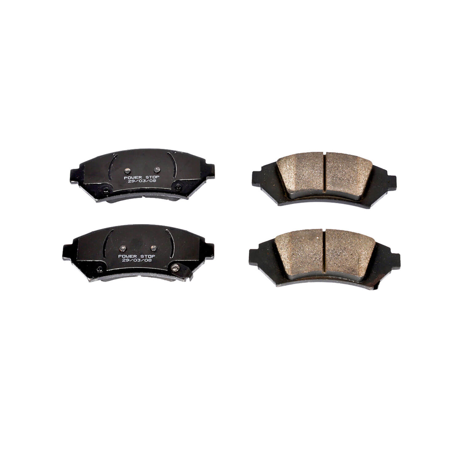 Power Stop 16-1076 Z16 Evolution Ceramic Clean Ride Scorched Brake Pads (Front) for 2005 Buick Lesabre Custom, Limited product image