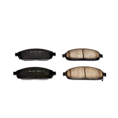 Power Stop 16-1080 Z16 Evolution Ceramic Clean Ride Scorched Brake Pads (Front) for 2006 Jeep Commander 65Th Anniversary Edition, Base, Limited product image