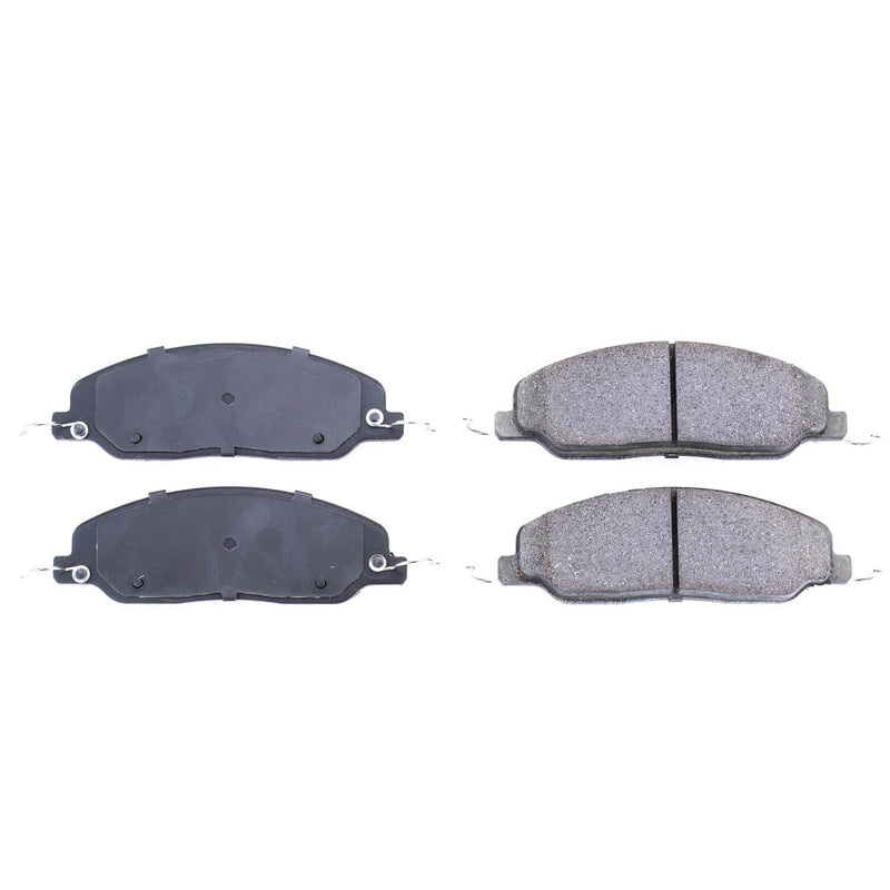 Power Stop 16-1081 Z16 Evolution Ceramic Clean Ride Scorched Brake Pads (Front) for 2005-2006 Ford Mustang Base, GT product image