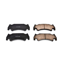 Power Stop 16-1085 Z16 Evolution Ceramic Clean Ride Scorched Brake Pads (Front) for 2005-2006 Dodge Ram 1500 SRT-10 product image