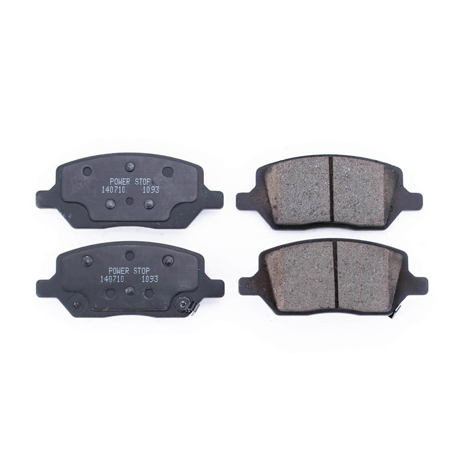 Power Stop 16-1093 Z16 Evolution Ceramic Clean Ride Scorched Brake Pads (Rear) for 2005-2007 Buick Terraza CX, Cxl product image