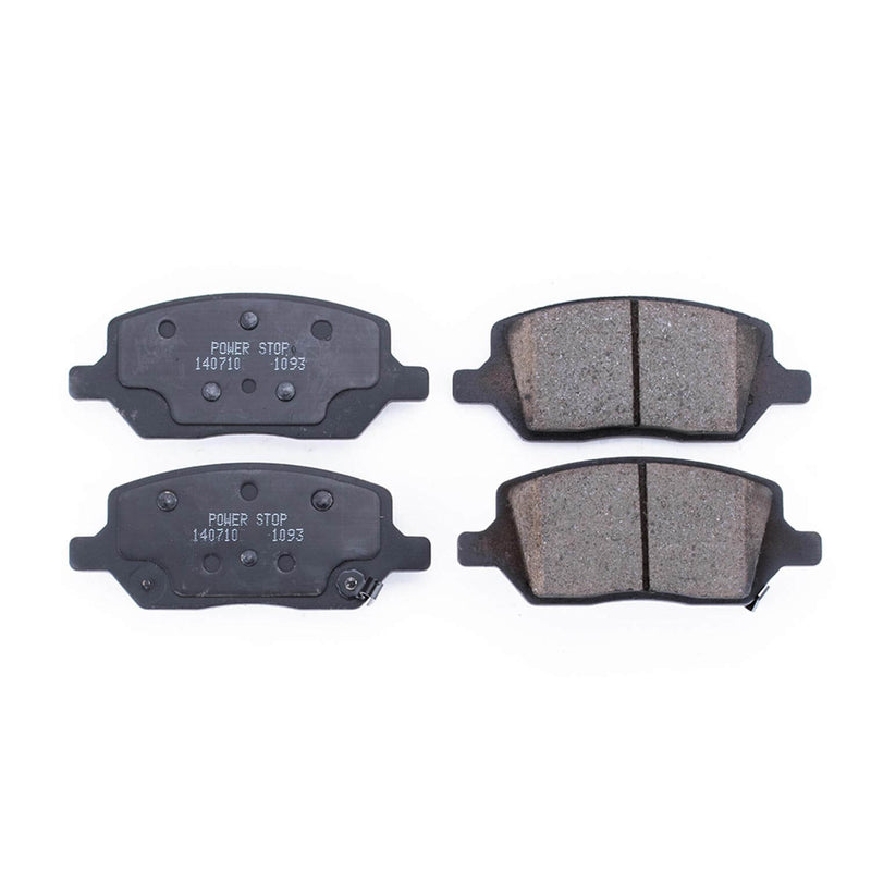 Power Stop 16-1093 Z16 Evolution Ceramic Clean Ride Scorched Brake Pads (Rear) for 2005-2007 Buick Terraza CX, Cxl product image