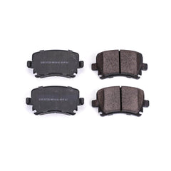 Power Stop 16-1108 Z16 Evolution Ceramic Clean Ride Scorched Brake Pads (Rear) for 2006-2009 Audi A3 Base product image