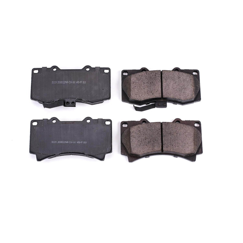 Power Stop 16-1119 Z16 Evolution Ceramic Clean Ride Scorched Brake Pads (Front) for 2006 Hummer H3 Base product image