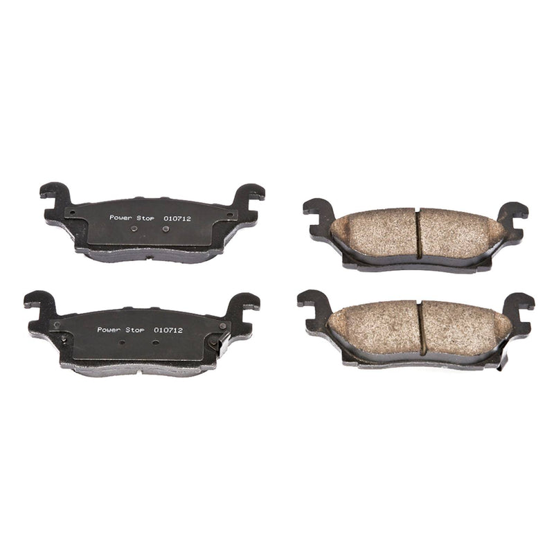 Power Stop 16-1120 Z16 Evolution Ceramic Clean Ride Scorched Brake Pads (Rear) for 2006 Hummer H3 Base product image