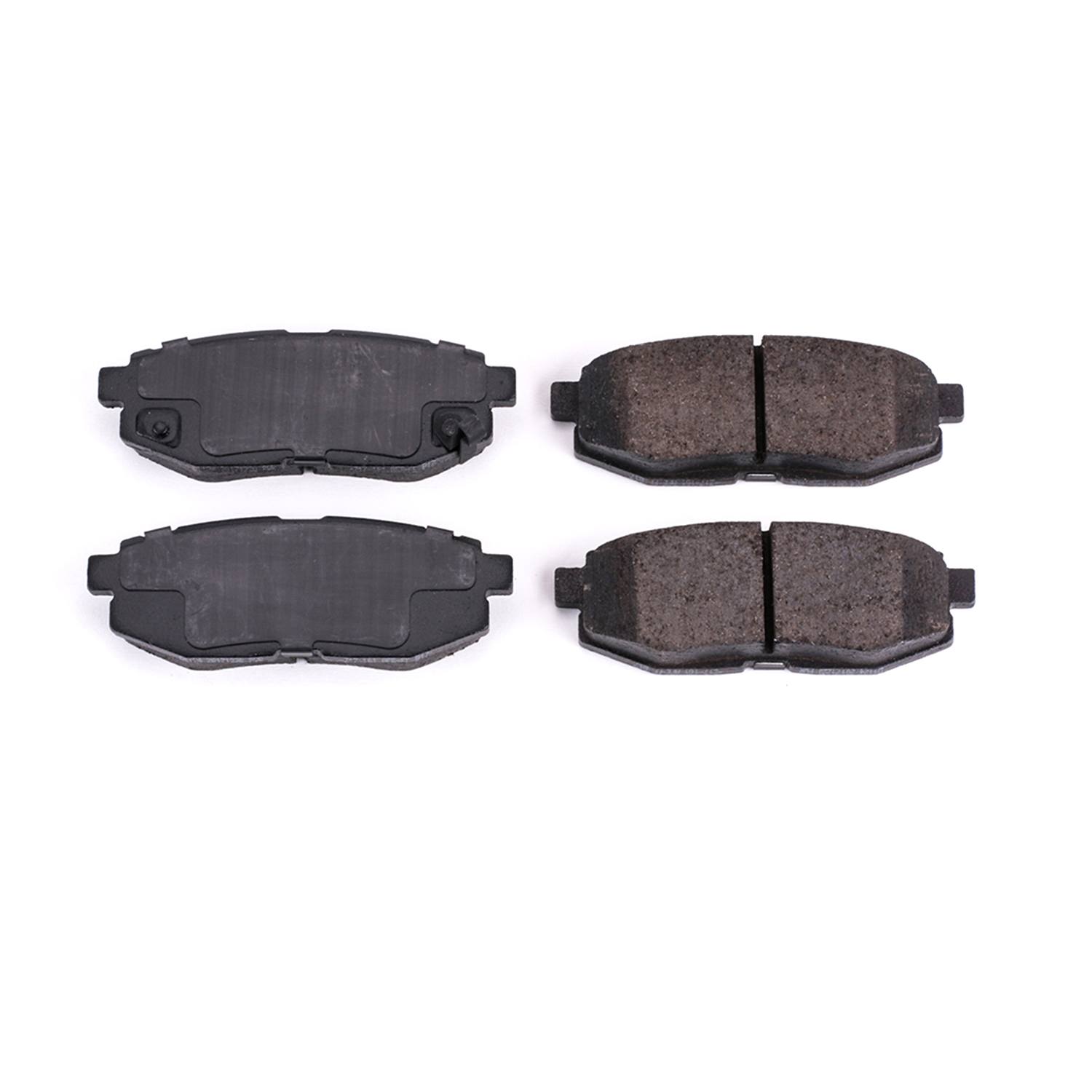 Power Stop 16-1124 Z16 Evolution Ceramic Clean Ride Scorched Brake Pads (Rear) for 2013-2016 Scion FR-S Base product image