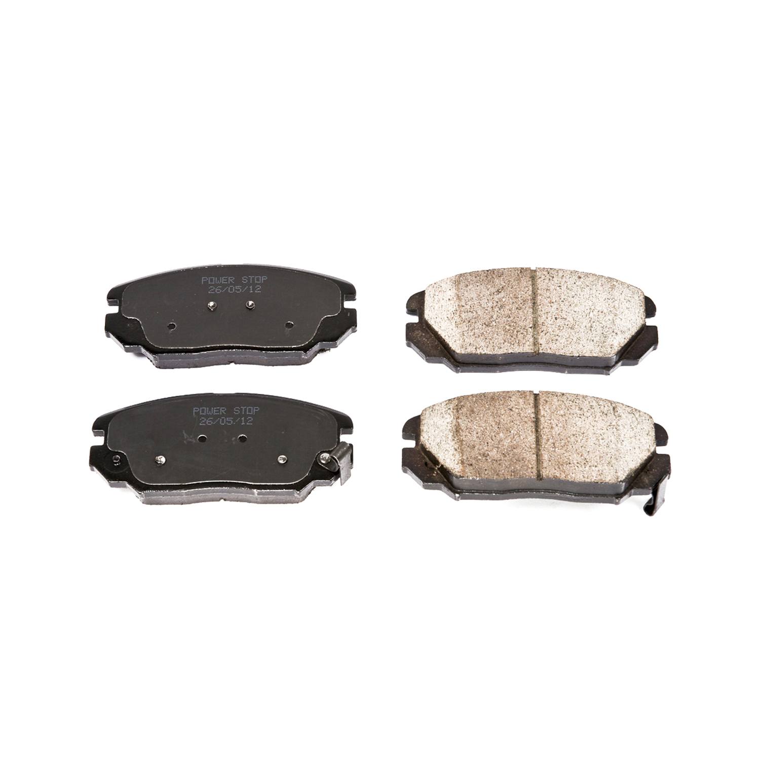 Power Stop 16-1125 Z16 Evolution Ceramic Clean Ride Scorched Brake Pads (Front) for 2006 Hyundai Azera Limited, SE product image