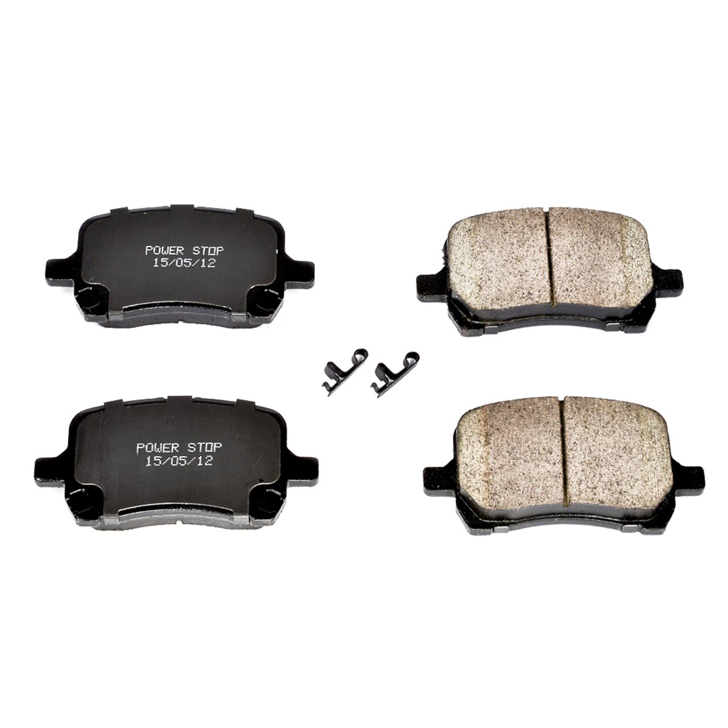 Power Stop 16-1160 Z16 Evolution Ceramic Clean Ride Scorched Brake Pads (Front) for 2007 Chevrolet Cobalt SS Rear Disc product image